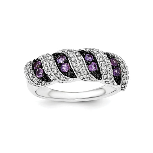 Sterling Silver Amethyst Ring