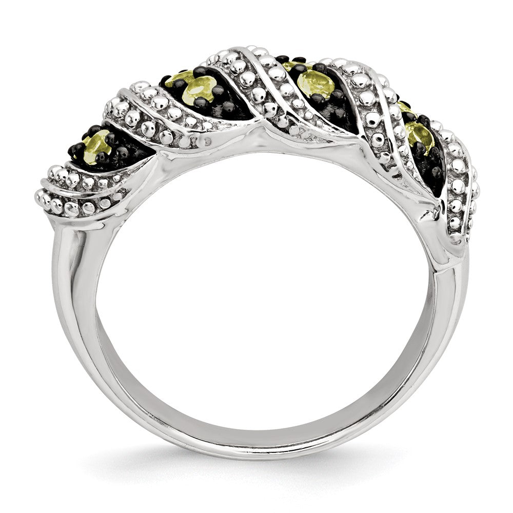 Sterling Silver Peridot Ring