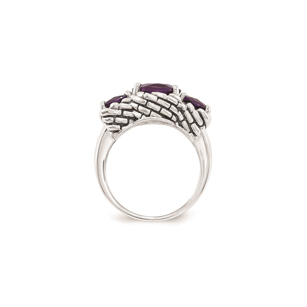 Sterling Silver Amethyst Ring