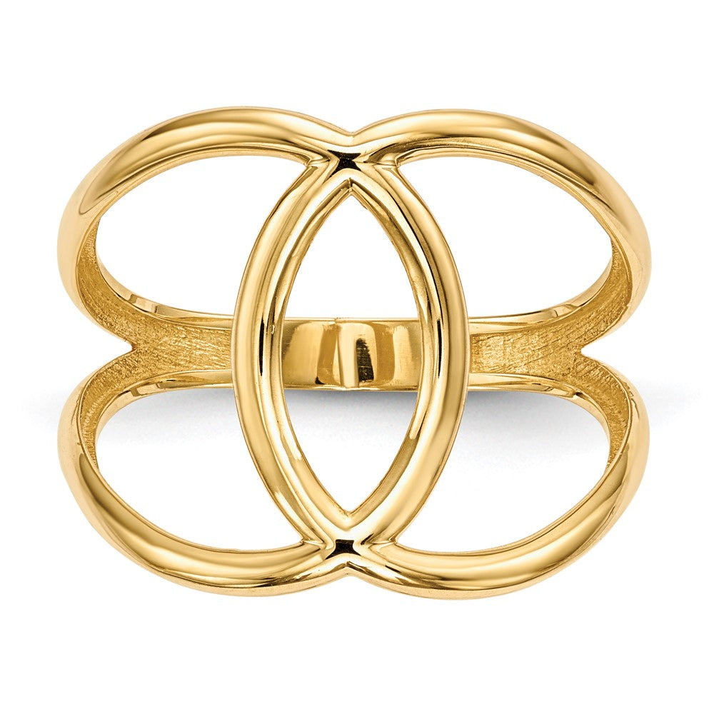 14k Gold Polished Ring