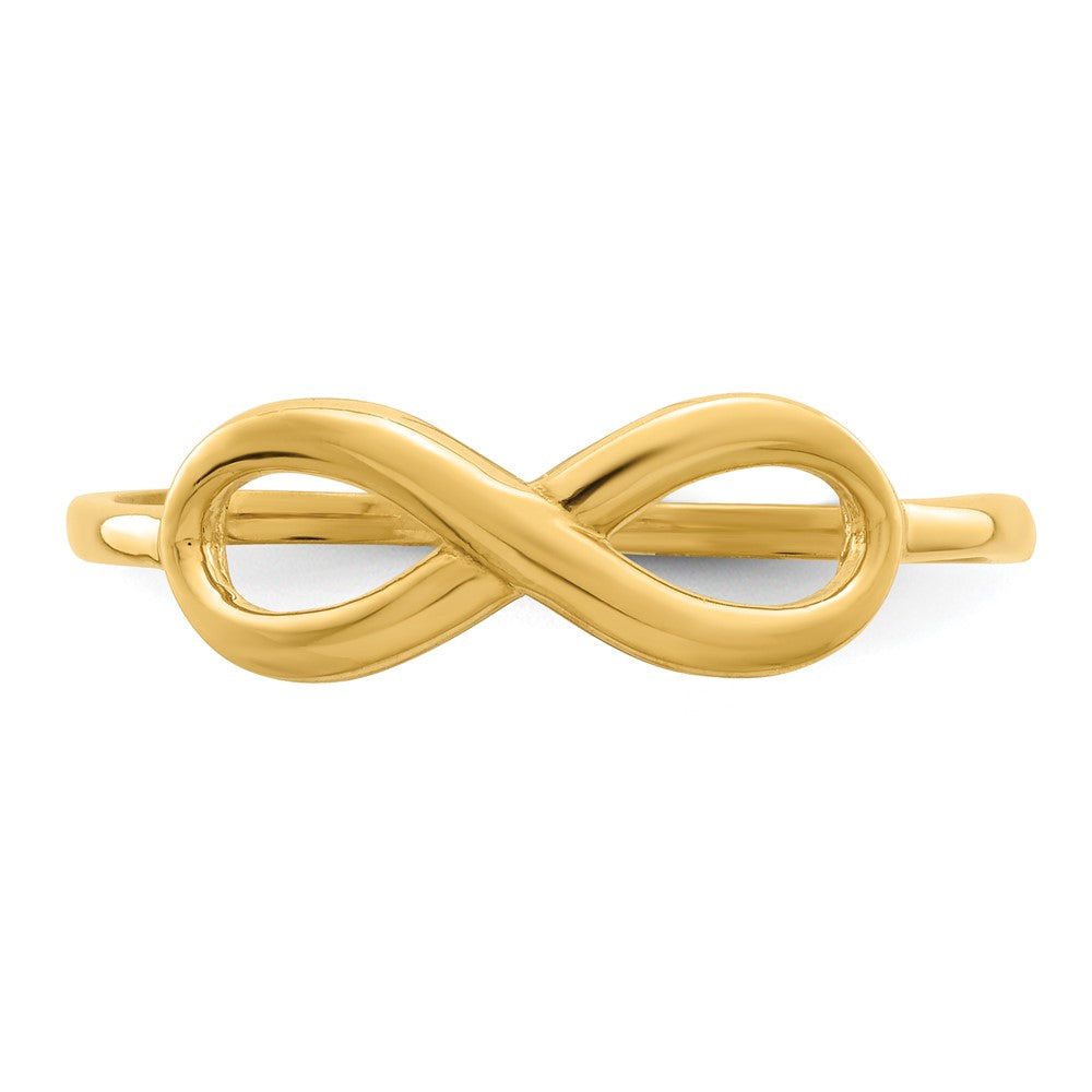 14K Yellow Gold Infinity Ring