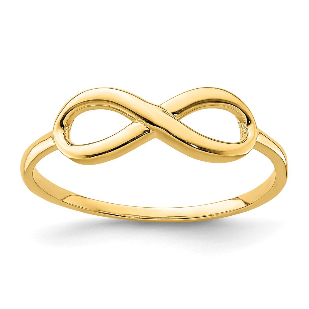 14K Yellow Gold Infinity Ring