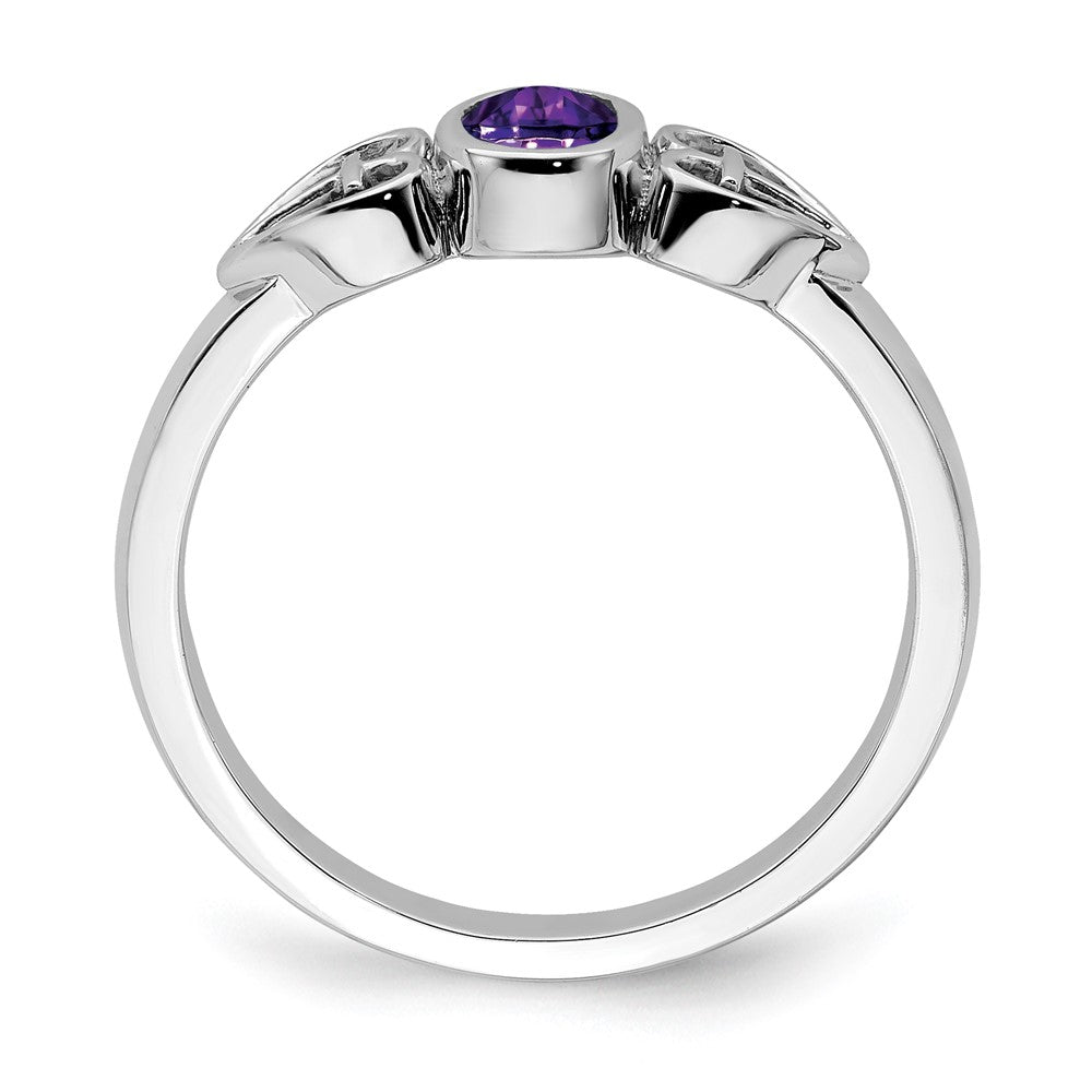 Sterling Silver Amethyst Ring