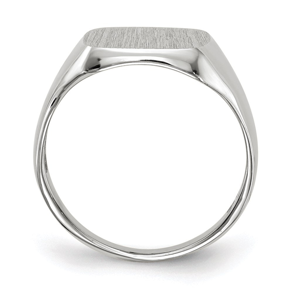 10k white gold signet ring 1rs616