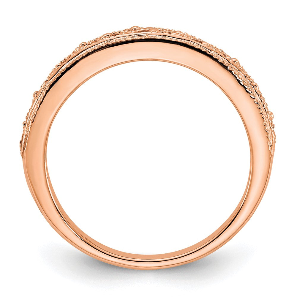 14k Rose Gold Band