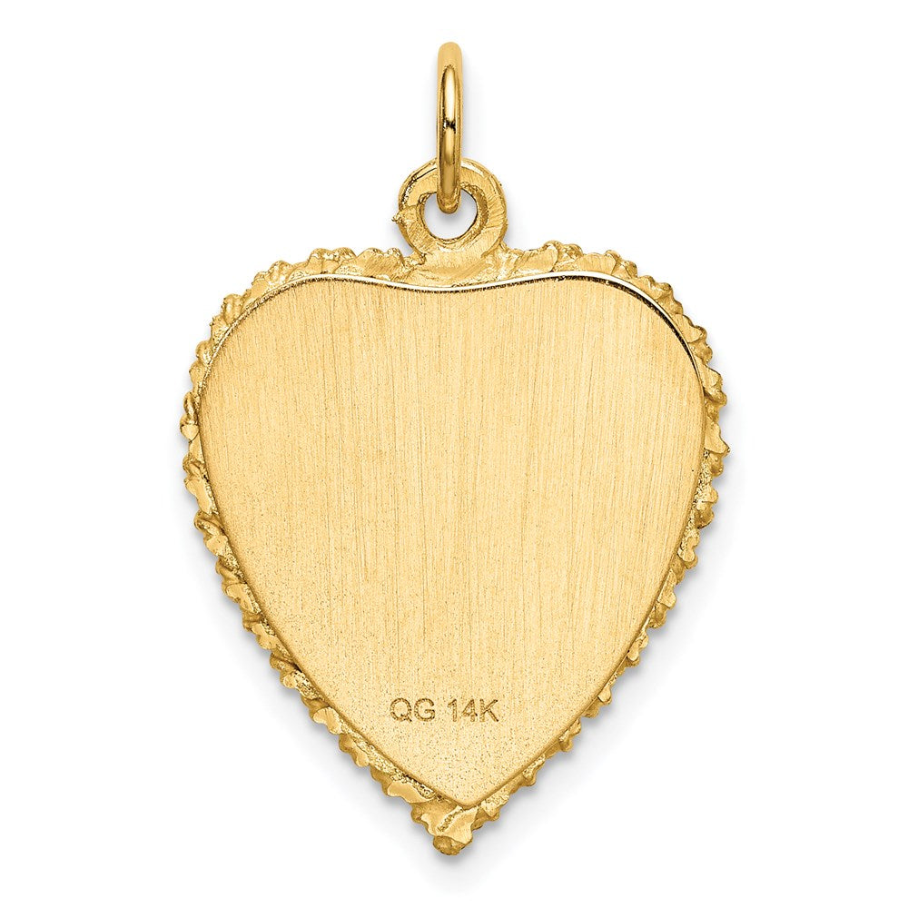 14k Yellow Gold 50th ANNIVERSARY Charm