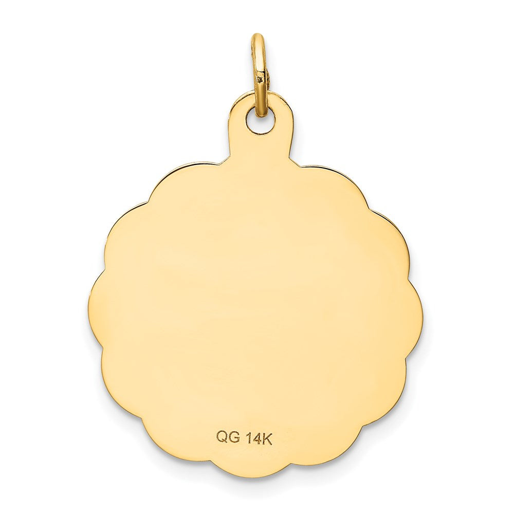 14k Yellow Gold GRADUATION DAY with Diploma Charm