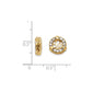 14K Gold Diamond Earring Jackets