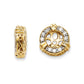 14K Gold Diamond Earring Jackets