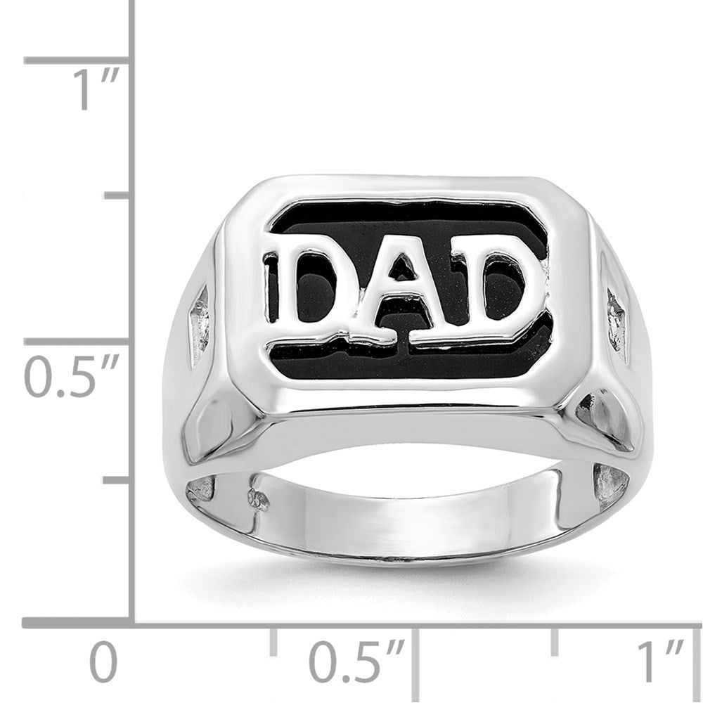 14k White Gold VS Real Diamond men's ring