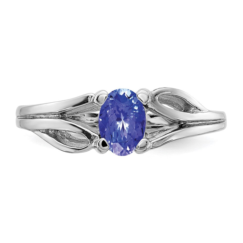 14k White Gold Tanzanite Ring