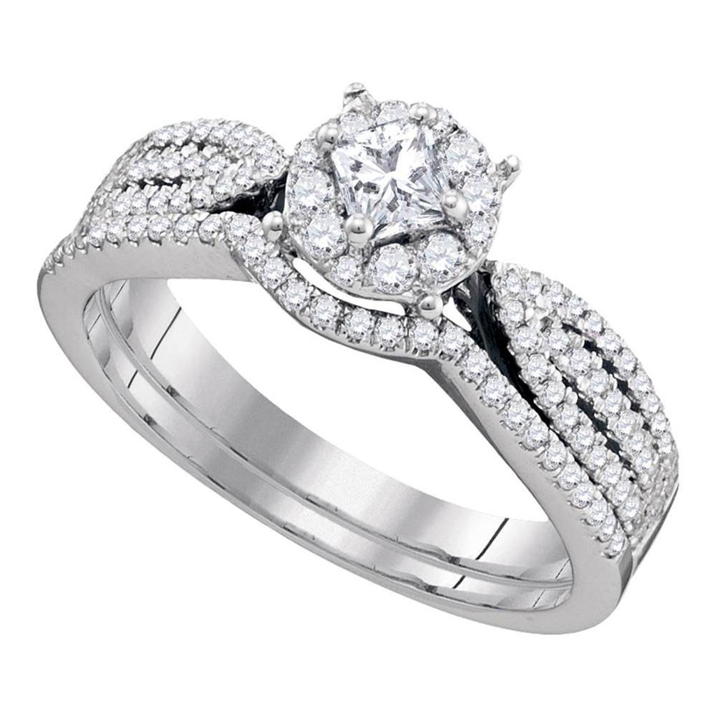 3/4CTW-Diamond 1/4CT-CPR BLISS BRIDAL SETS CERTIFIED