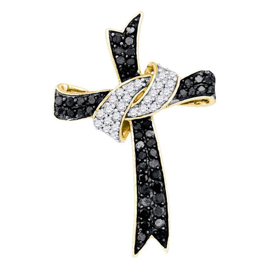 3/4CTW-Diamond CROSS PENDANT