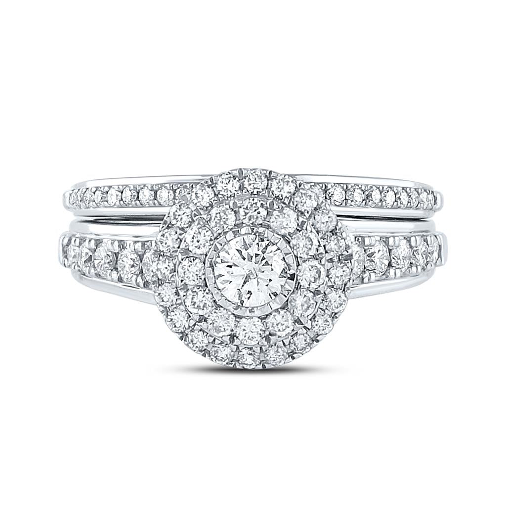 1CTW-Diamond 1/5CT-CRD BRIDAL SET CERTIFIED