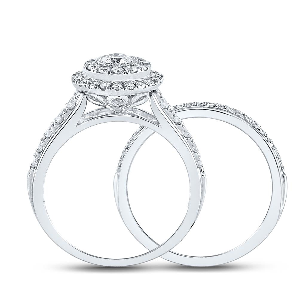 1CTW-Diamond 1/5CT-CRD BRIDAL SET CERTIFIED