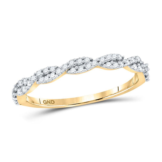 1/6CT-Diamond STACKABLE  BAND