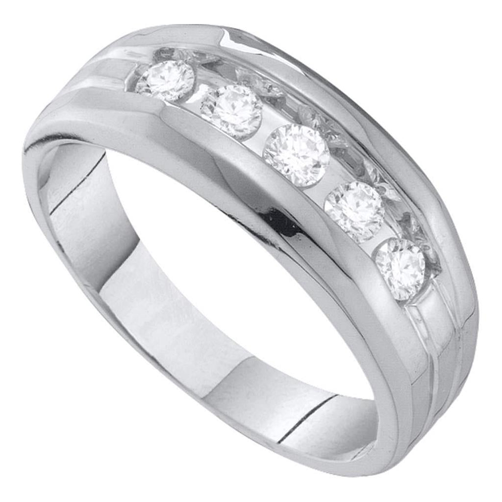 1/2CT-Diamond FASHION MENS BAND