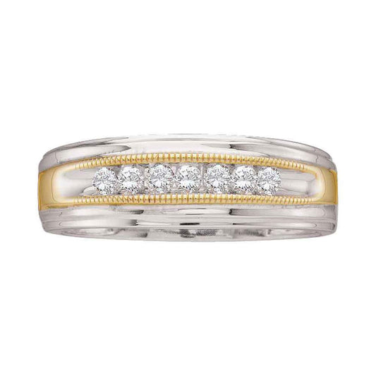 1/4CT-Diamond FASHION MENS BAND