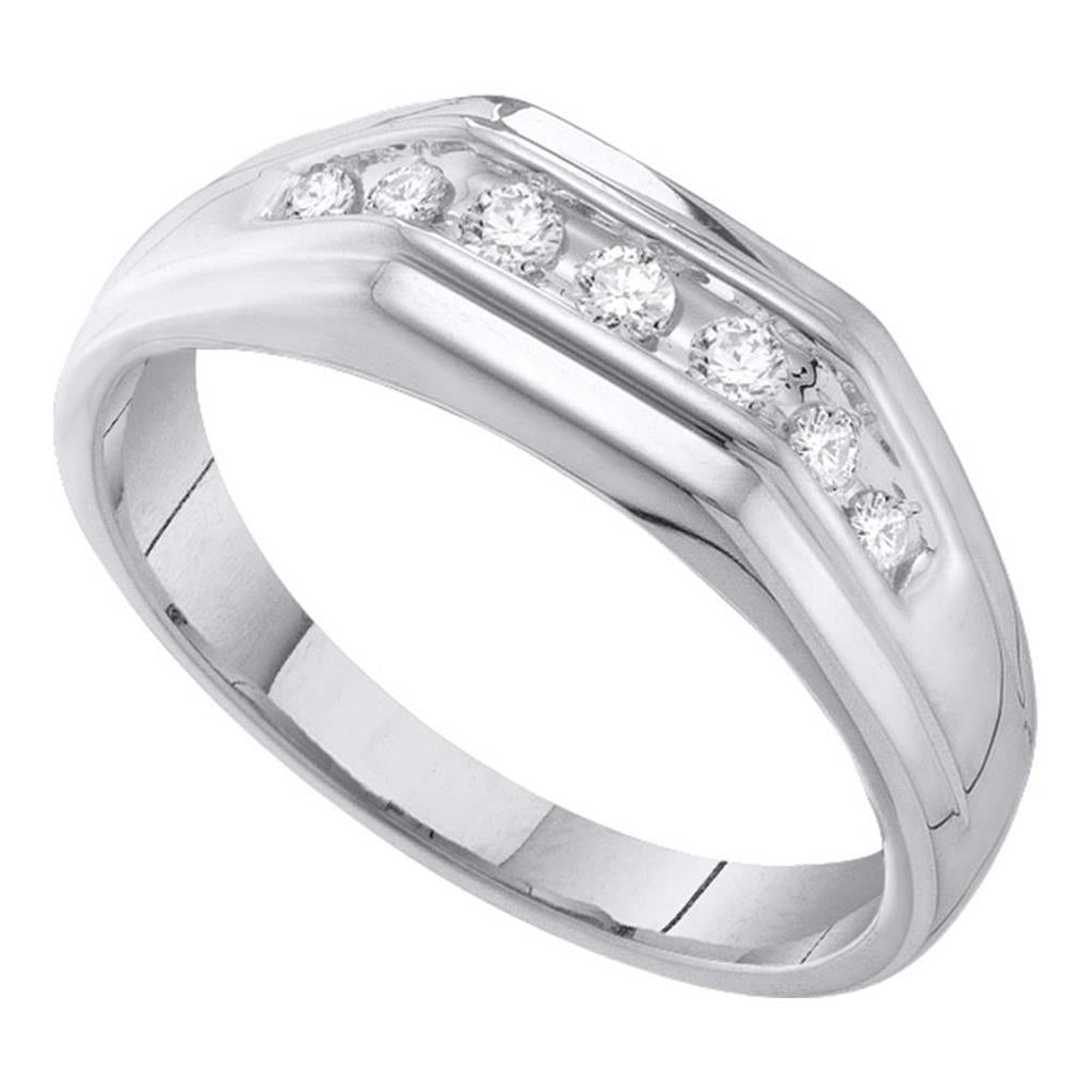 1/4CT-Diamond FASHION MENS BAND