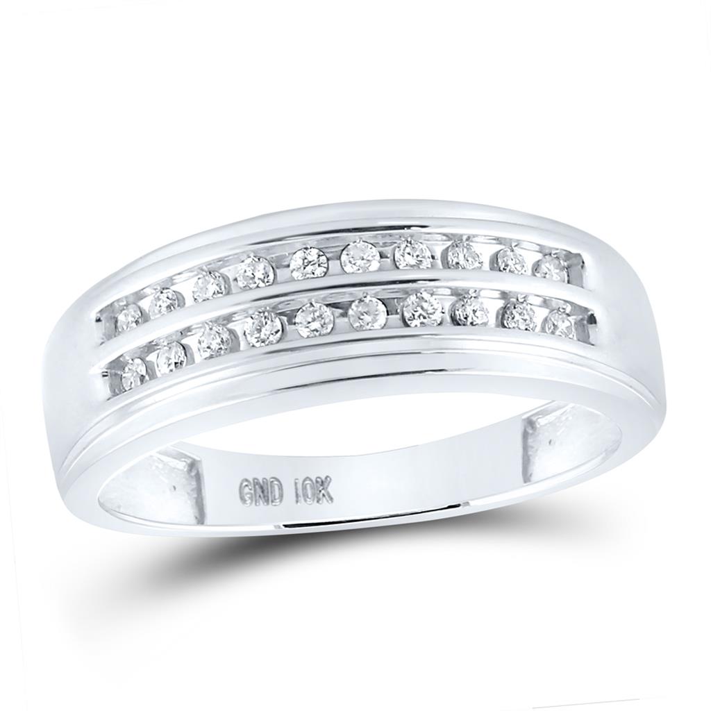 1/4CT-Diamond GIFT MENS BAND -S9