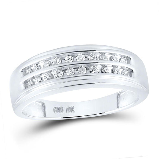 1/4CT-Diamond GIFT  MENS BAND -S11