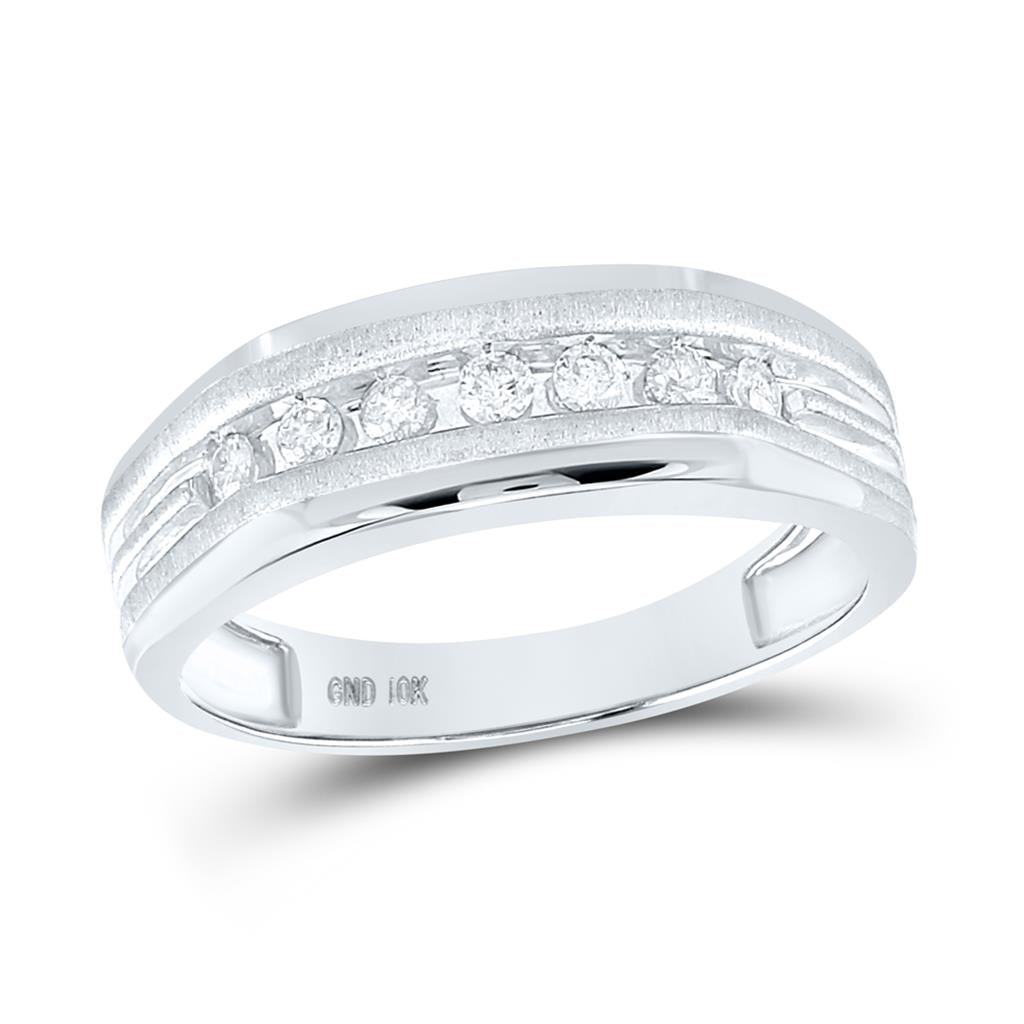 1/4CT-Diamond FASHION MENS BAND