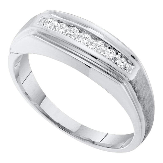 1/6CT-Diamond FASHION MENS BAND