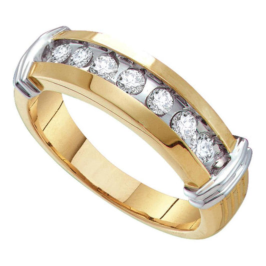 1/2CT-Diamond FASHION MENS BAND