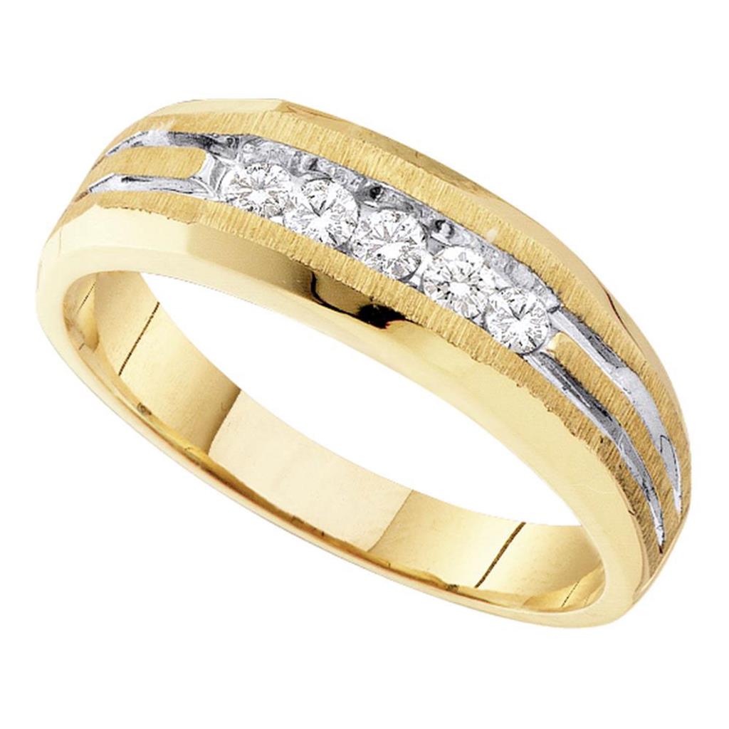 1/4CT-Diamond FASHION MENS BAND