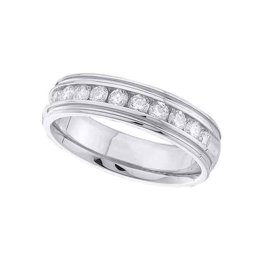 1 CT-Diamond MACHINE-SET MENS BAND