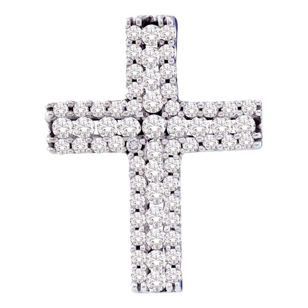 1/2CT-Diamond CROSS PENDANT