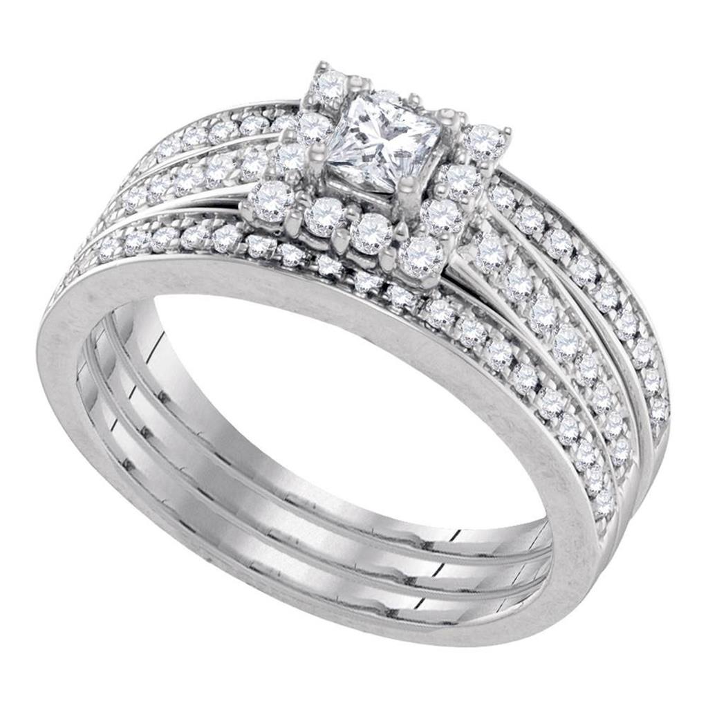 7/8CTW-Diamond 1/4CT-CPR BRIDAL SET