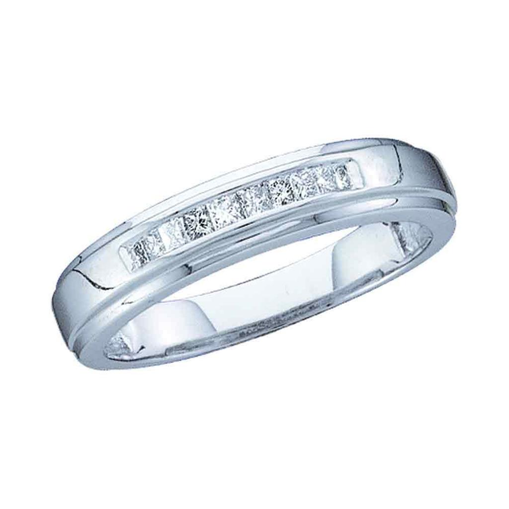 1/6CT-Diamond INVISIBLE MENS BAND