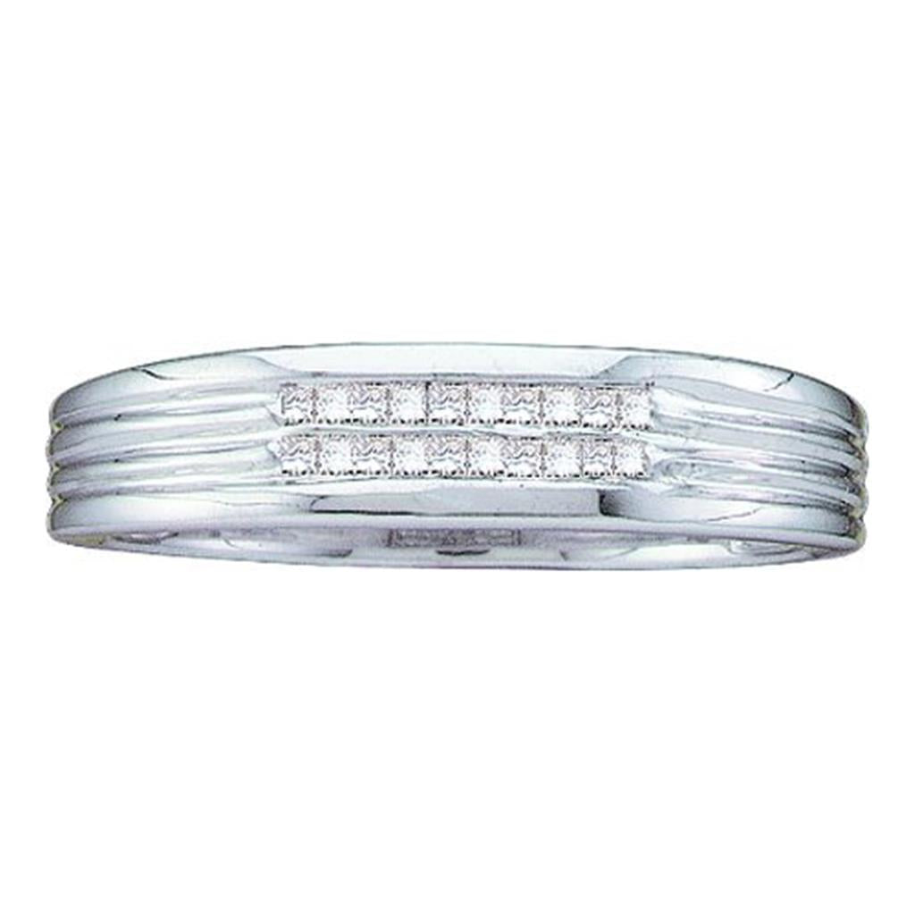 1/6CT-Diamond INVISIBLE MENS BAND