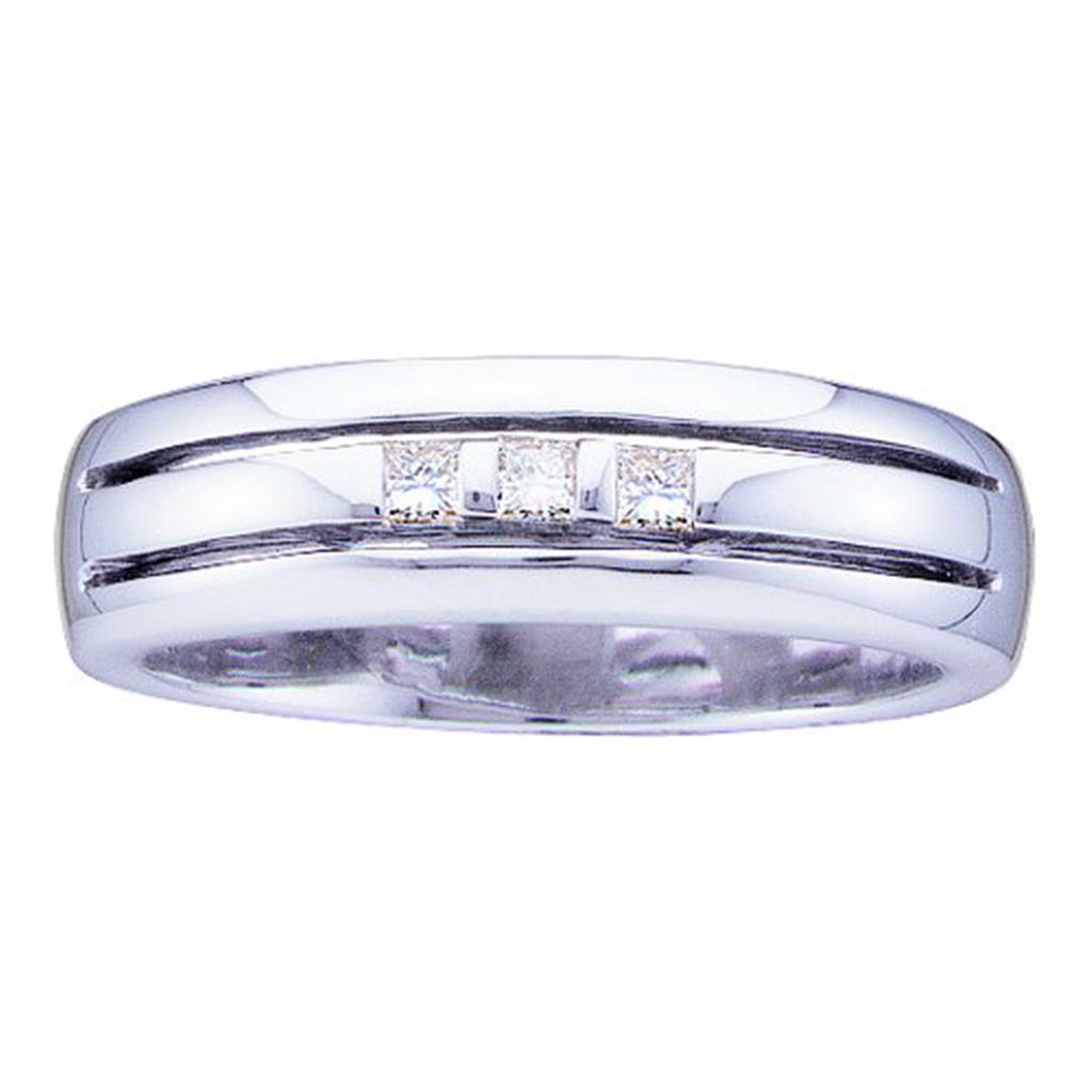 1/6CT-Diamond INVISBLE MENS BAND