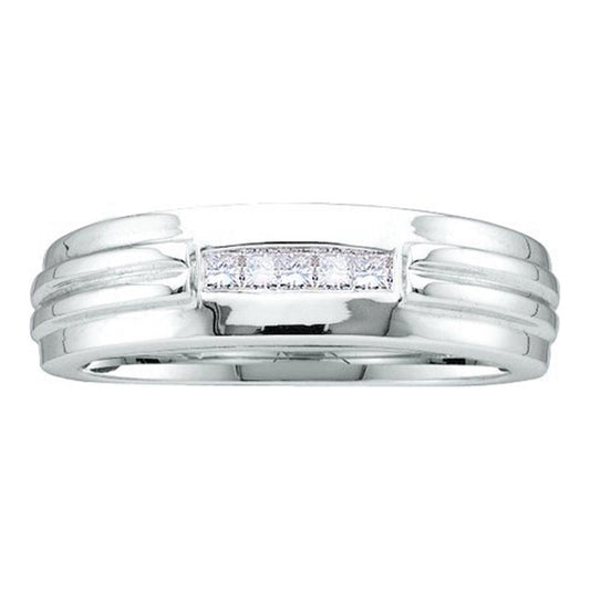 1/6CT-Diamond INVISBLE MENS BAND