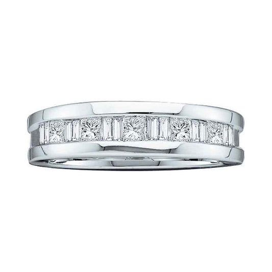 1 1/2CT-Diamond INVISIBLE MENS BAND