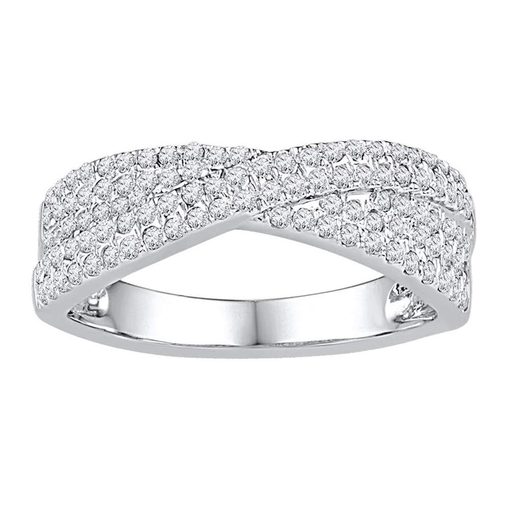 1/2CTW-Diamond GIFT  LADIES BAND