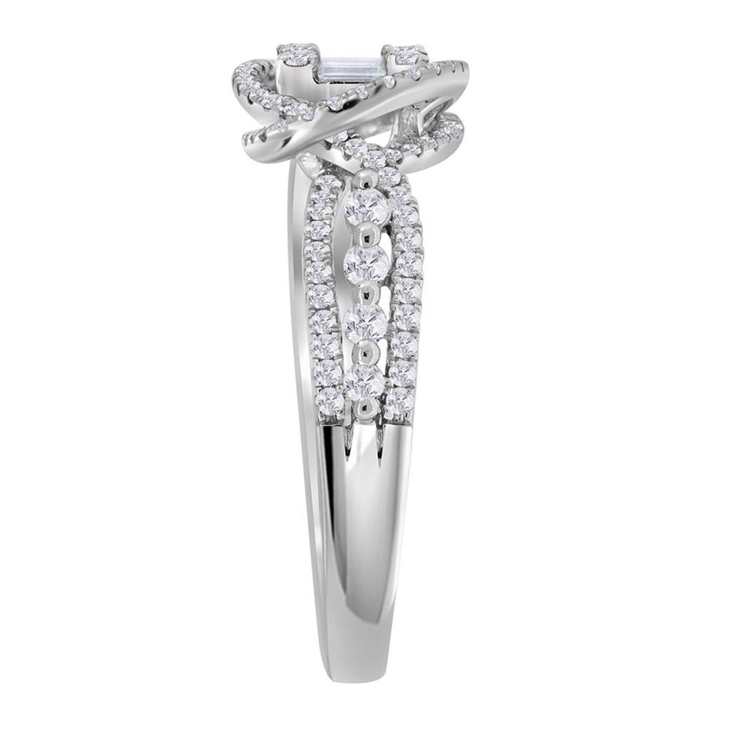 5/8CTW-Diamond 1/5CT-CRD BRIDAL RING