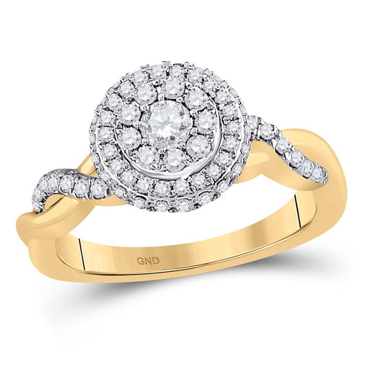 3/4CTW-Diamond BRIDAL FASHION RING