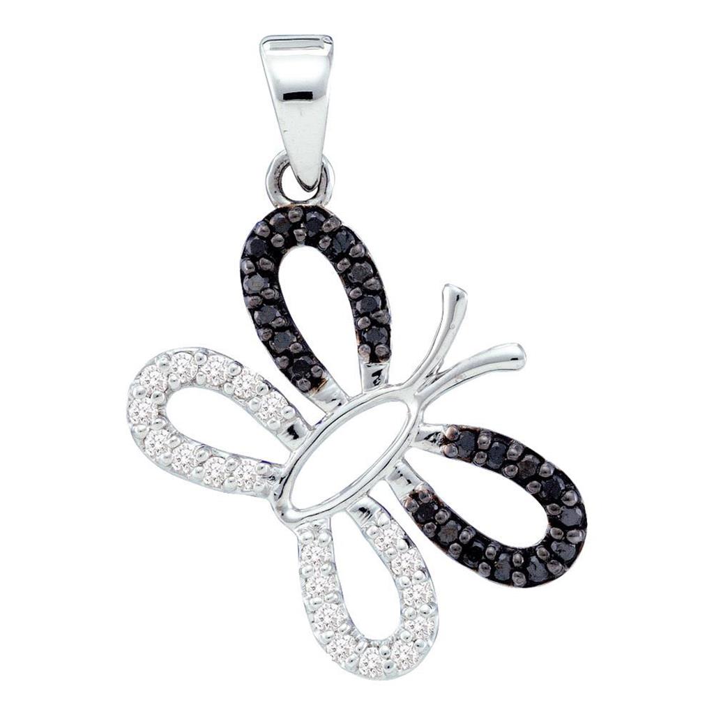 1/4CT-Diamond BUTTERFLY PENDANT