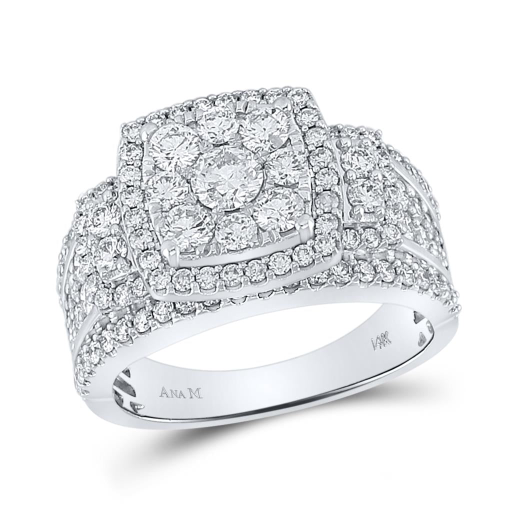 2 CTW-Diamond 1/4CT-CRD BRIDAL FASHION RING