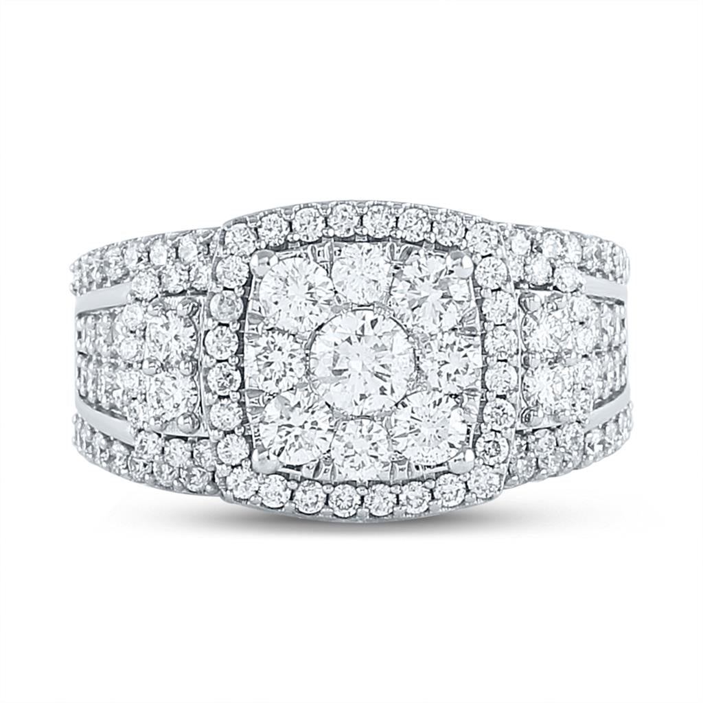 2 CTW-Diamond 1/4CT-CRD BRIDAL FASHION RING