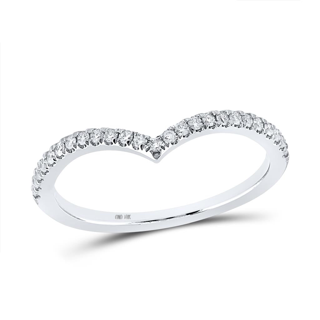 1/5CTW-Diamond  STACKABLE BAND