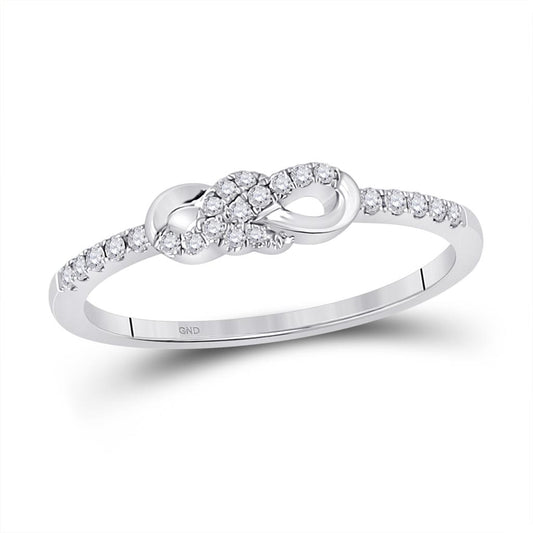 1/6CTW-Diamond STACKABLE BAND