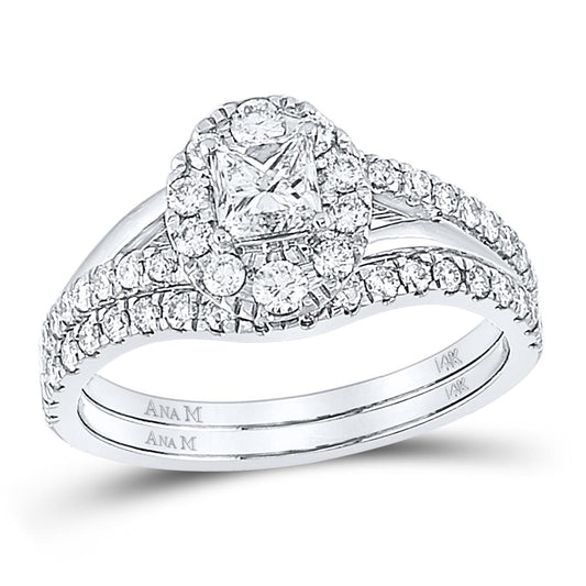 1CT-Diamond 1/2CT-CPR BRIDAL SET CERTIFIED