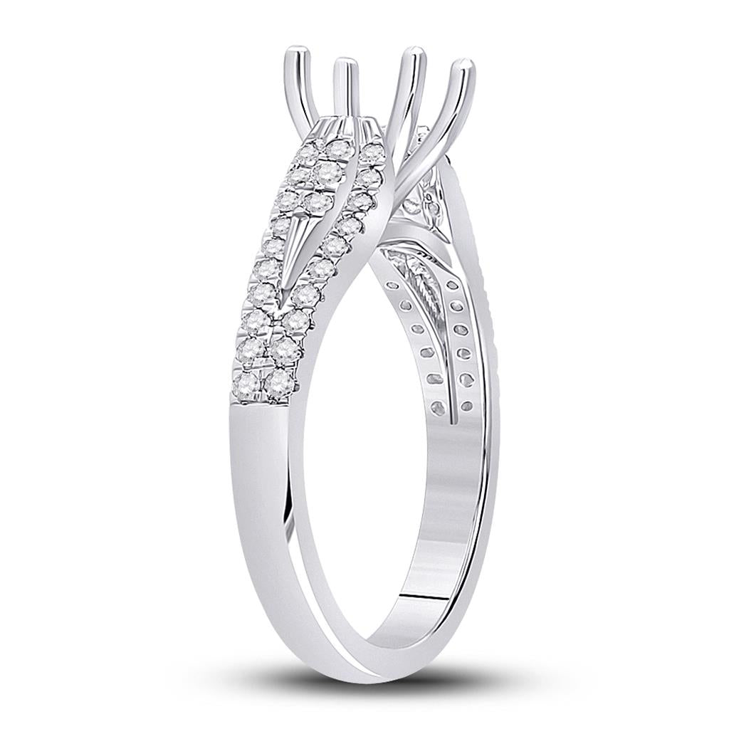 3/8 CT-Diamond SM 1CT-CRD BRIDAL RING