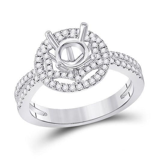 3/8CTW-Diamond SM 1CT-CRD BRIDAL RING