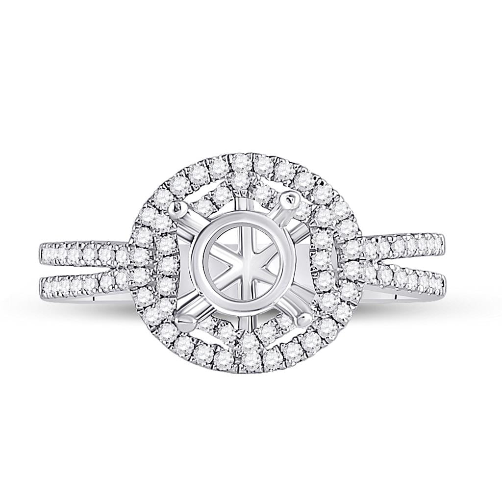 3/8CTW-Diamond SM 1CT-CRD BRIDAL RING