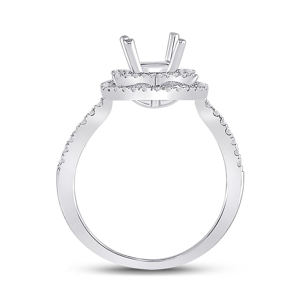 3/8CTW-Diamond SM 1CT-CRD BRIDAL RING